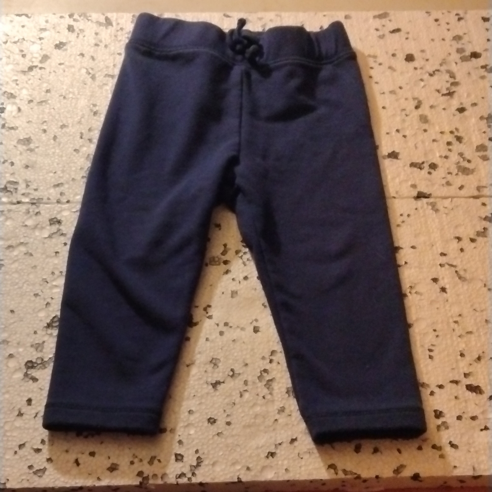 Navy blue sweatpants girls 18m